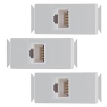 Kit 3 Modulo Tomada Telefone Rj11 Tramontina Aria Branco