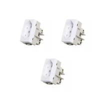 Kit 3 Módulo Tomada20A-250V PB Branco Sleek Margirius 16048