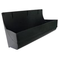 Kit 3 Módulos jardim vertical 12L resistente plástico preto UV Kit 3 Módulos jardim vertical 12L resistente plástico preto UV