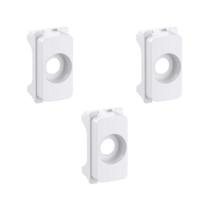 Kit 3 Modulos Saída Fio Branco Zeffia Pial Legrand 680167 Kit 3 Modulos Saída Fio Branco Zeffia Pial Legrand 680167