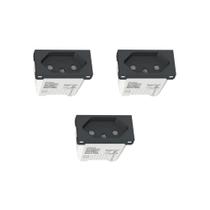 Kit 3 Modulos Tomada 10A S70202194 Grafite Orion Schneider