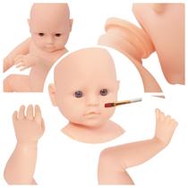 Kit 3 Molde Boneca Reborn Valentina 46cm Corpo Articulado Kit 3 Molde Boneca Reborn Valentina 46cm Corpo Articulado