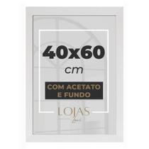 Kit 3 Molduras 40x60 Acetato Certificado Diploma Fotografia - Preto Kit 3 Molduras 40x60 Acetato Certificado Diploma Fotografia - Preto