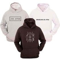 KIT 3 Moletom Ragor Algodão Flanelado Luta Jiu Jitsu