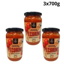 KIT 3 MOLHO DE TOMATE COM QUEIJO PEmaterial sintético MEMBERS MARK 700G IMPORTADO RECEITA TRADICIONAL ITALIANA
