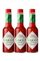 Kit 3 Molho Tabasco Red Pepper Sauce 60ml