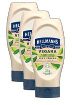 kit 3 Molho Tipo Maionese Vegano Hellmann's Squeeze 335g kit 3 Molho Tipo Maionese Vegano Hellmann's Squeeze 335g