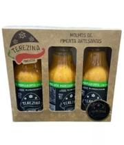 Kit 3 Molhos De Pimenta Gourmet Marguerita Terezina 210ml O MELHOR!!!!