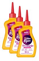 kit 3 Mon Bijou Tira Manchas Concentrado Squeeze 100ml kit 3 Mon Bijou Tira Manchas Concentrado Squeeze 100ml