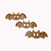 Kit 3 Morcegos Personagem Halloween Mdf Cru Decorar Festa Kit 3 Morcegos Personagem Halloween Mdf Cru Decorar Festa