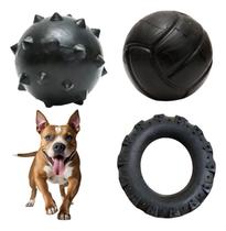 Kit 3 Mordedores Brinquedo Para Cães Porte Médio / Grande Kit 3 Mordedores Brinquedo Para Cães Porte Médio / Grande
