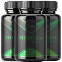 Kit 3 Moringa 120 Capsulas 500mg Ethos Nutrition Kit 3 Moringa 120 Capsulas 500mg Ethos Nutrition