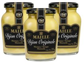 Kit 3 Mostarda Maille Dijon Originale - 215g