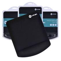 Kit 3 Mouse Pad Ergonomico Apoio de Pulso em Gel Mpg-02p 18x22cm