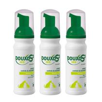 Kit 3 Mousse Douxo S3 Seb Ceva para Cães e Gatos 150ml
