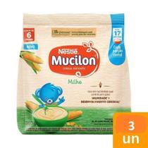 Kit 3 mucilon milho sache 360g - Nestlé