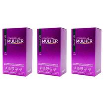 Kit 3 Mulher A - Z + Coenzima Q10 E Colágeno 60 Caps. Good Vit