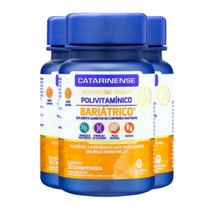 Kit 3 Multi Polivitamínico Bariátrico Catarinense 30 Comprimidos