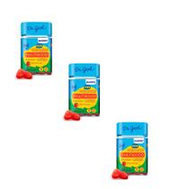 Kit 3 Multigood Fini Kids Sabor Morango 3x30 Gomas Dr Good Kit 3 Multigood Fini Kids Sabor Morango 3x30 Gomas Dr Good