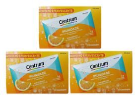 Kit 3 Multivitamínico Centrum Imunidade Em Pó C/12 Envelopes Kit 3 Multivitamínico Centrum Imunidade Em Pó C/12 Envelopes