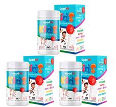 Kit 3 Multivitaminico Kids 60 Comprimidos Mastigaveis - Good Vit