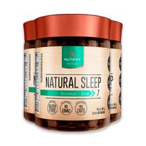 Kit 3 Natural Sleep Nutrify 60 Cápsulas
