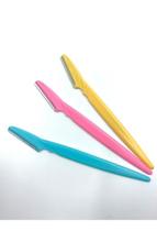 Kit 3 Navalha Para Sobrancelha Colorido Kit 3 Navalha Para Sobrancelha Colorido