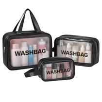 Kit 3 Necessaire Bolsa Organizador D Objetos Feminino Grande