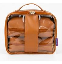 Kit 3 Necessaires Organizadora Maquiagem Cosméticos Mala