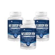 Kit 3 Neurofan Ultra Nootropic Fosfatidilserina + Vitaminas 3x60 cps Flora Nativa