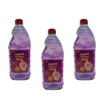 Kit 3 Neutralizador de Odor Lavanda 2 Litros Xixi Cão Gato Pet Limpador Pet Shop Canil - Envio Já