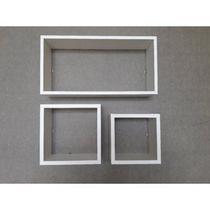 Kit 3 Nichos- 50x25, 25x25, 20x20. Para Salas, Quartos, Cozinhas, Varandas, Banheiros e etc... Kit 3 Nichos- 50x25, 25x25, 20x20. Para Salas, Quartos, Cozinhas, Varandas, Banheiros e etc...