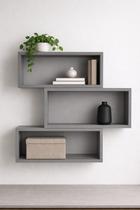 Kit 3 Nichos Decorativos MDF P M G para Organização e Decoração de Ambientes Kit 3 Nichos Decorativos MDF P M G para Organização e Decoração de Ambientes
