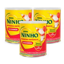 Kit 3 Ninho Fases 1+ Primeira Infância 1 a 3 Anos 400g