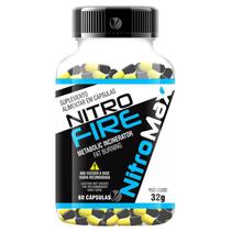 Kit 3 Nitro Fire Cafeína 420mg 60 Cápsulas