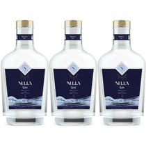 Kit 3 Nulla Gin Sem Álcool Garrafa De 750Ml Coquetéis