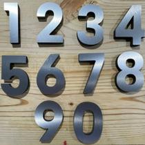 Kit 3 Números Residenciais 16cm 3D para Casa Apartamento e Portas Fachada com Letras Decorativas 6