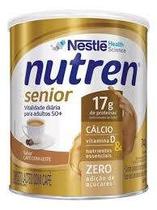 KIT 3 Nutren Senior Café com Leite Pó - Lata 370g