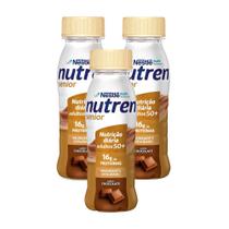 kIt 3 Nutren Senior Complemento Alimentar Chocolate 200ml