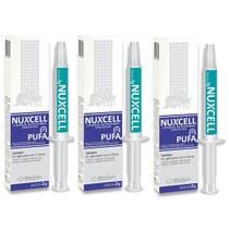 Kit 3 Nuxcell Pufa Imunidade Suplemento Vitamínico Biosyn
