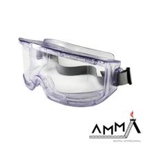 Kit 3 Óculos de Segurança Ampla Visão Uvex Futura S345C-BR Honeywell