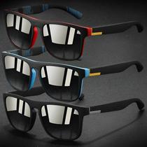 Kit 3 Óculos De Sol Masculino Quadrado Anti-Reflexo Clássico De Luxo Com Proteção 400UV - Original
