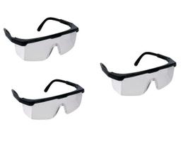 KIT (3) Óculos segurança FENIX DANNY policarbonato óptico, armação nylon