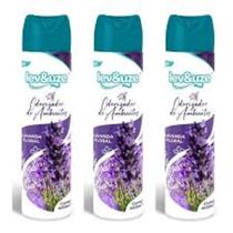Kit 3 Odorizador bom ar Lev&Uze Lavanda Floral