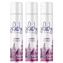 Kit 3 Odorizador Lady Prime Lavanda 360Ml - My Place