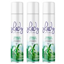 Kit 3 Odorizador Lady Prime Orvalho Campo 360Ml - My Place Kit 3 Odorizador Lady Prime Orvalho Campo 360Ml - My Place