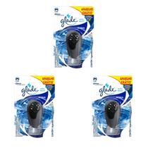Kit 3 Odorizador para Carro Glade Acqua 7ml Kit 3 Odorizador para Carro Glade Acqua 7ml