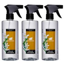 Kit 3 Odorizador Perfume Aromatizador Tecido Flor Laranjeira
