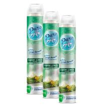 Kit 3 Odorizador Puro Ar 250ml Dom Line - Capim Limão