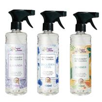 Kit 3 Odorizadores De Tecido E Roupas 500ml Aroma Tropical Kit 3 Odorizadores De Tecido E Roupas 500ml Aroma Tropical
